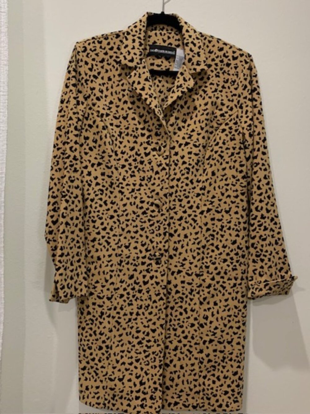 Sag Harbor Dress Leopard Print, Size 8